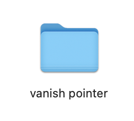 How to install Vanish Pointer